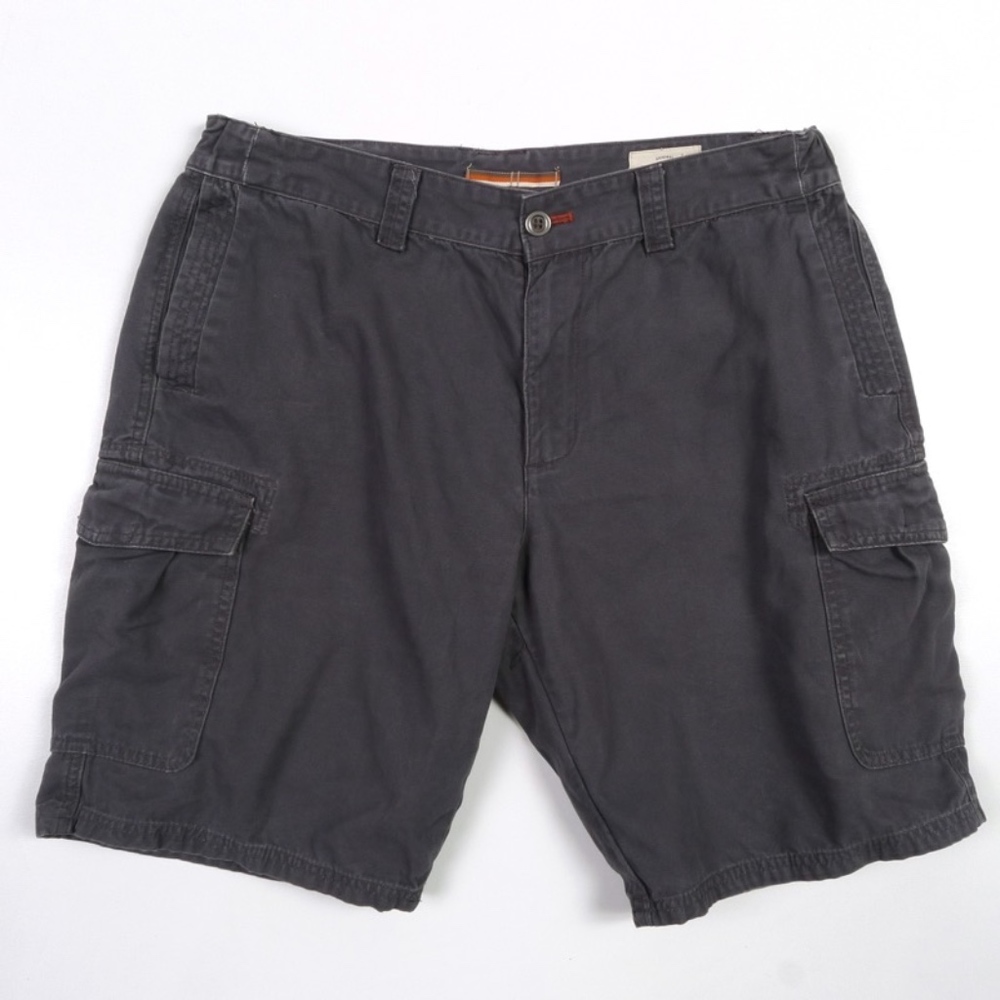 Original Weatherproof Vintage Cargo Shorts Mens W36 hiking rugged cotton pockets